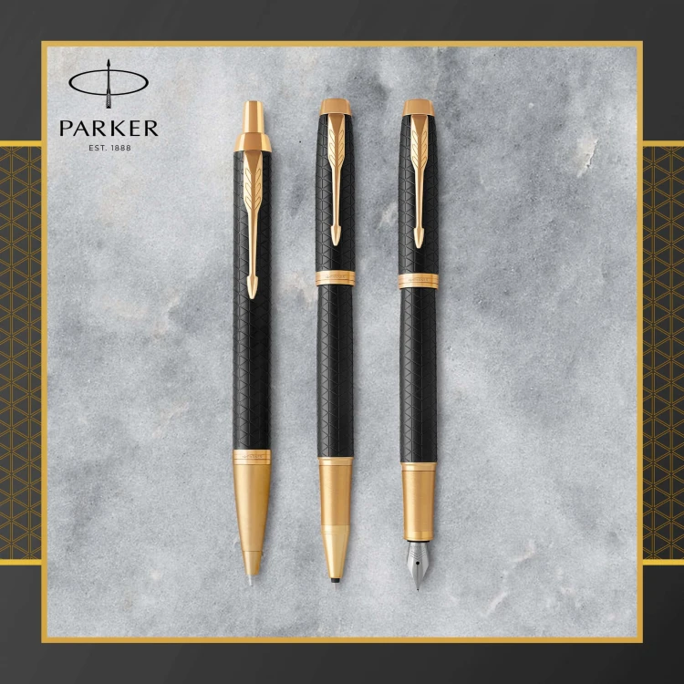 PARKER Pióro wieczne IM PREMIUM BLACK GT (F), 1931646