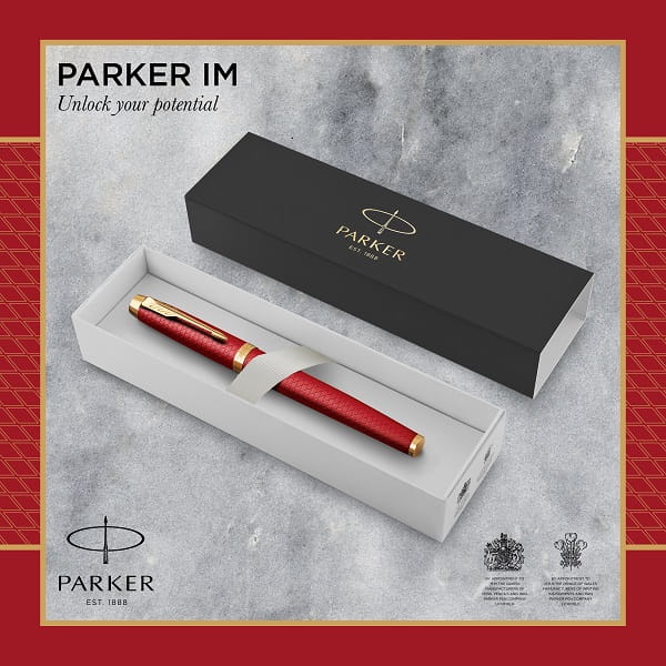 PARKER Pióro wieczne IM PREMIUM RED GT (M), 2143653
