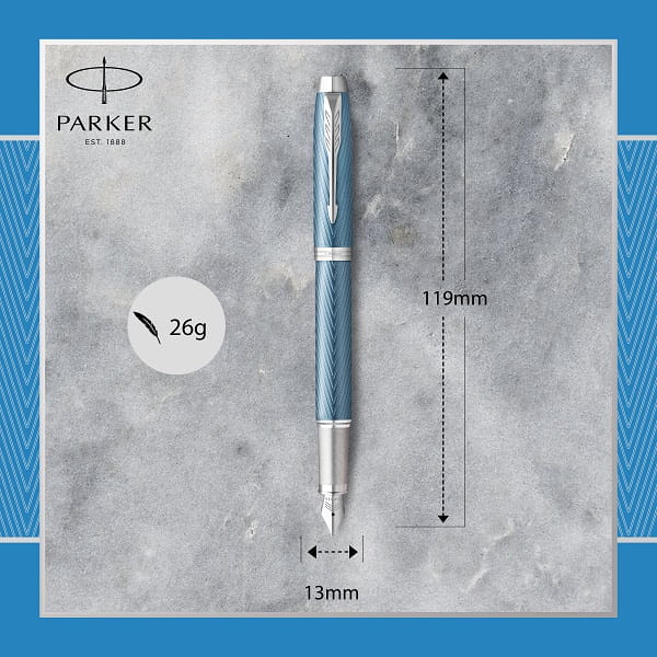 PARKER Pióro wieczne IM PREMIUM BLUE GREY CT (M), 2143654