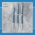 PARKER Pióro wieczne IM PREMIUM BLUE GREY CT (M), 2143654