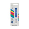PARKER Wkłady economy QUINKflow do długopisów 2 szt. M niebieskie, 2166544