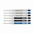PARKER Wkłady do długopisów MIX 6szt. na blistrze (QiunkFLow 2x niebieskie + 1x czarny, GEL: 2x czarne + 1x niebieski), 2032738