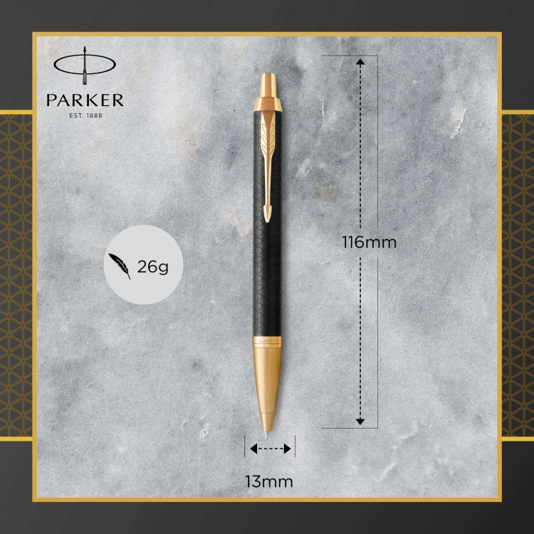 PARKER Długopis IM PREMIUM BLACK GT, 1931667