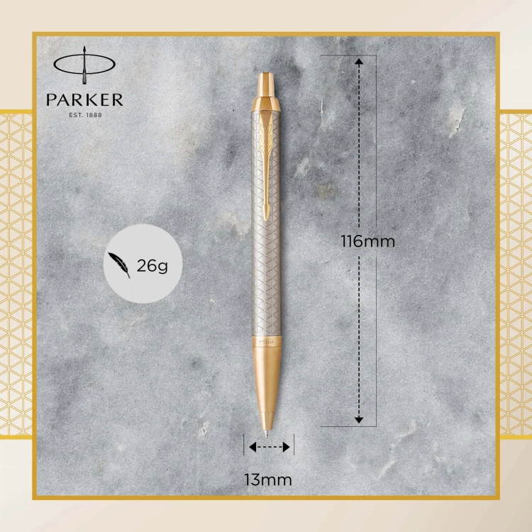 PARKER Długopis IM PREMIUM WARM GREY GT, 1931687