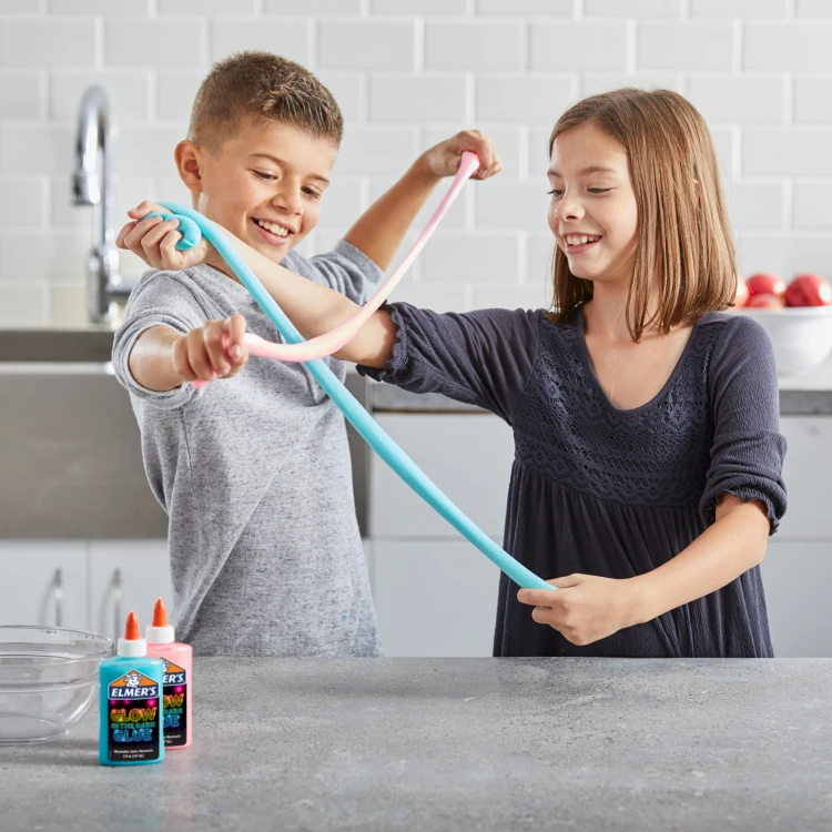 ELMER'S GLOW IN THE DARK SLIME KIT elmers zestaw kreatywny slime - świecący w ciemności, 2162080