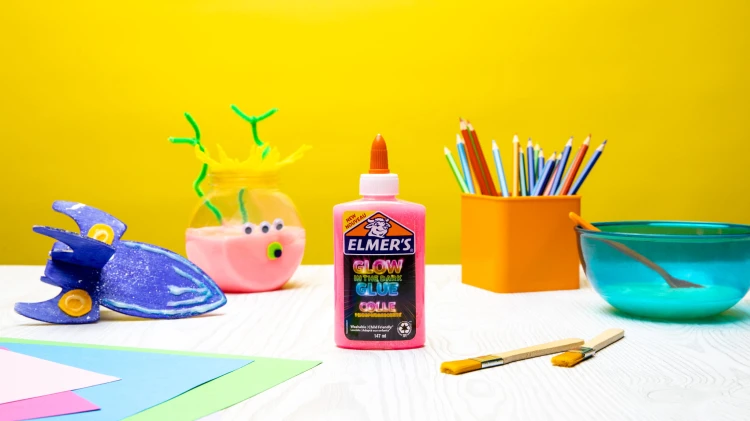 ELMER'S GLOW IN THE DARK SLIME KIT elmers zestaw kreatywny slime - świecący w ciemności, 2162080