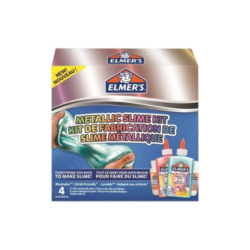 ELMER'S METALLIC SLIME KIT elmers zestaw kreatywny slime - metaliczny, 2109483