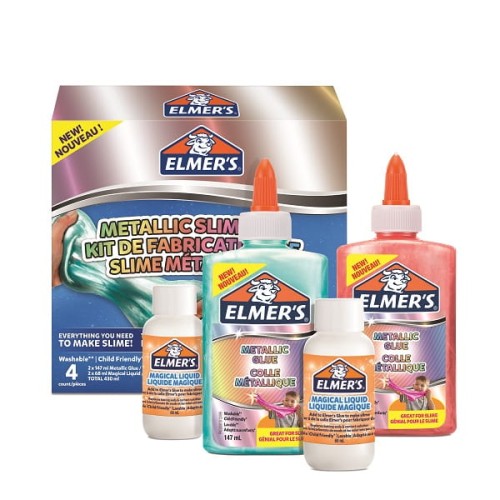 ELMER'S METALLIC SLIME KIT elmers zestaw kreatywny slime - metaliczny, 2109483