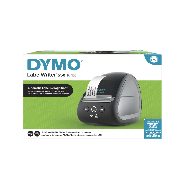 Drukarka etykiet DYMO LabelWriter 550 Turbo, 2112723