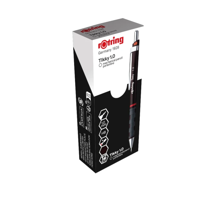 ROTRING ołówek TIKKY CC bordowy 1,0 mm, 1904693