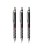ROTRING ołówek TIKKY CC czarny zestaw 3 szt. 0.35/ 0.5/ 0.7 mm, S0801310