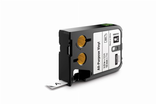 DYMO XTL taśma winylowa trwała, 12 mm x 7 m, czarny na białym, 1868751