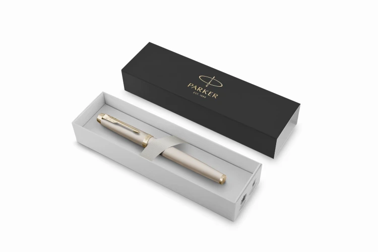 PARKER Pióro kulkowe IM Monochrome CHAMPAGNE, 2172955