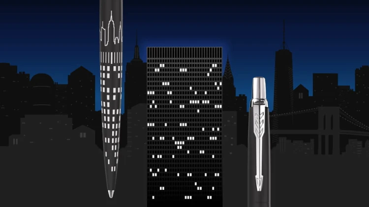 PARKER Długopis JOTTER czarny GLOBAL ICONS edycja specjalna - NEW YORK