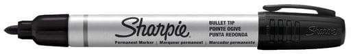 Sharpie Pro marker permanentny Metal small okrągły czarny