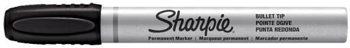 Sharpie Pro marker permanentny Metal small okrągły czarny