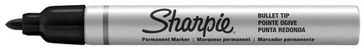 Sharpie Pro marker permanentny Metal small okrągły czarny
