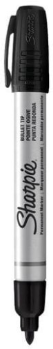 Sharpie Pro marker permanentny Metal small okrągły czarny