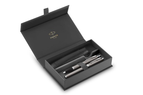 PARKER Zestaw podarunkowy duo IM STAINLESS STEEL CT PREMIUM