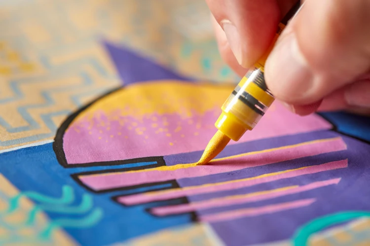 Sharpie Acrylic BRUSH CREATIVE markery akrylowe z końcówką pędzelkową