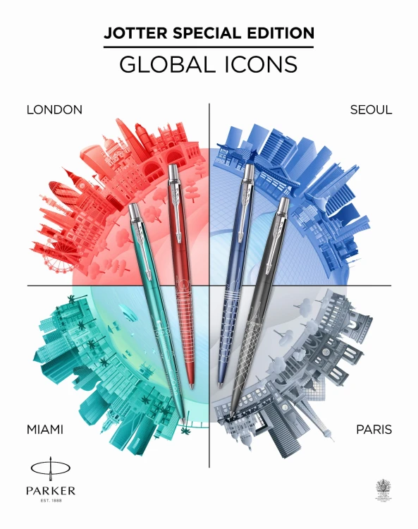 PARKER Długopis JOTTER GLOBAL ICONS edycja specjalna - LONDON