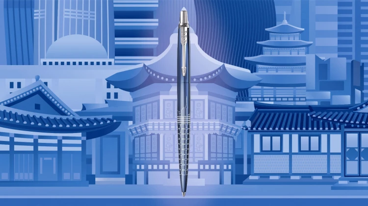 PARKER Długopis JOTTER GLOBAL ICONS edycja specjalna - SEOUL
