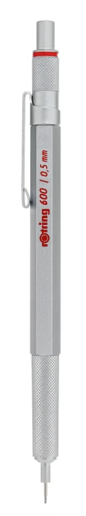 ROTRING 600 ołówek SREBRNY 0,5 mm 1904445