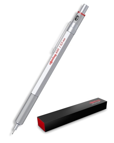 ROTRING 600 ołówek SREBRNY 0,5 mm 1904445