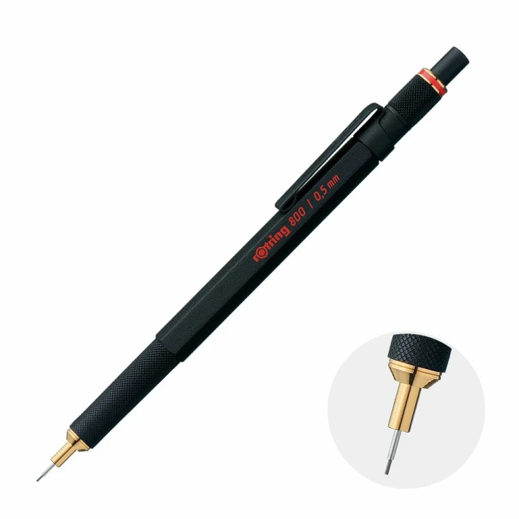 ROTRING 800 ołówek CZARNY 0,5 mm 1904447