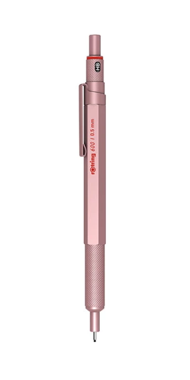 ROTRING 600 ołówek RÓŻOWOZŁOTY 0,5 mm 2158794