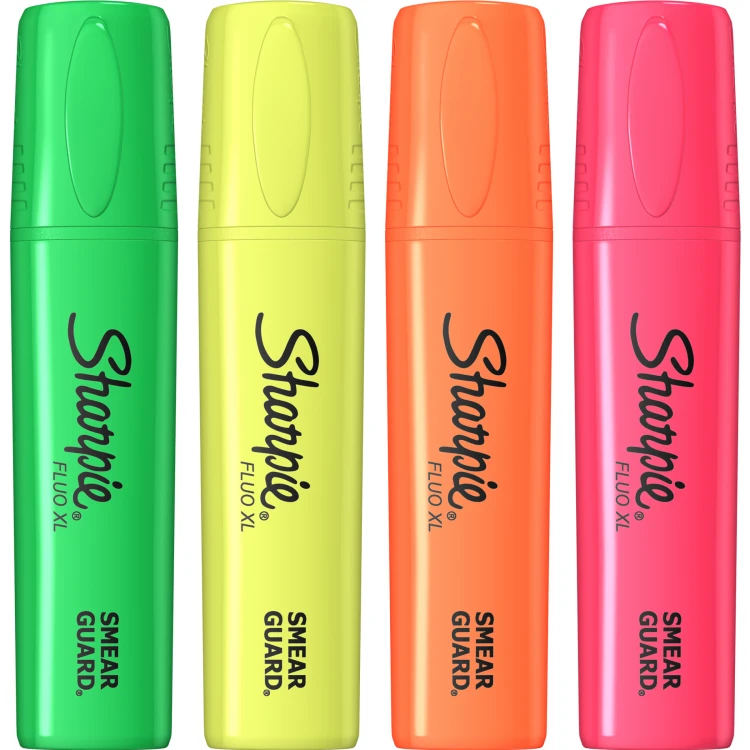 Sharpie Marker Fluo XL 4 kolory, 1825662