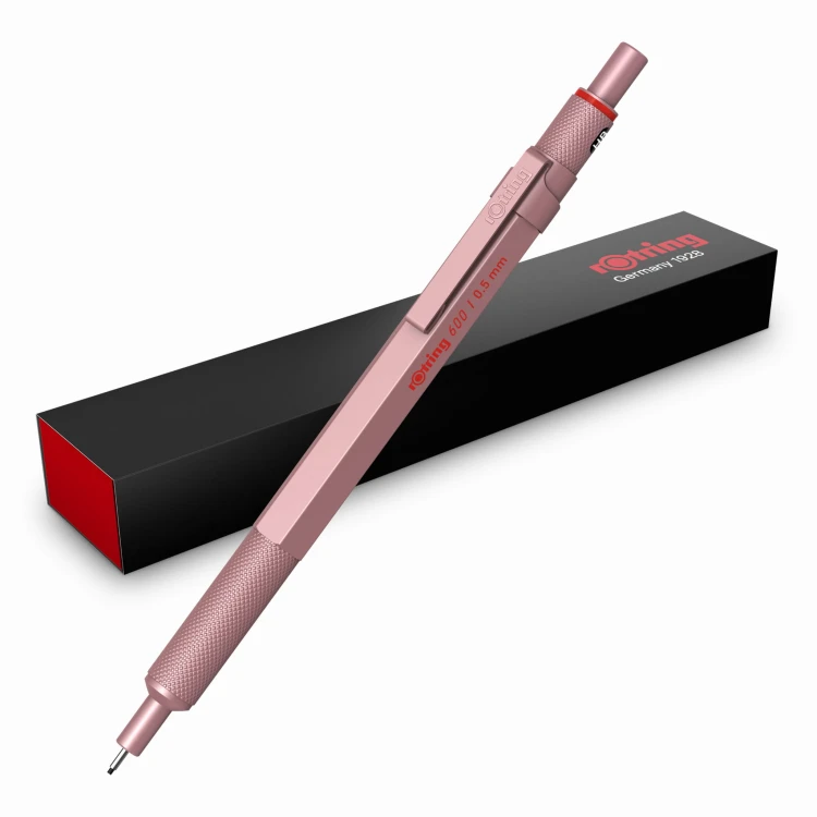 ROTRING 600 ołówek RÓŻOWOZŁOTY 0,5 mm 2158794