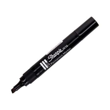 Sharpie Permanent Marker W10 ścięty czarny, S0192654
