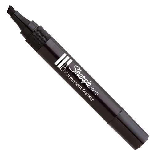 Sharpie Permanent Marker W10 ścięty czarny, S0192654