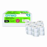 DYMO Etykiety różnego przeznaczenia MULTI VALUE PACK 12 szt. - 19 x 51 mm, białe, 12 rolek po 500 etykiet, 11355, S0722550, 2234186