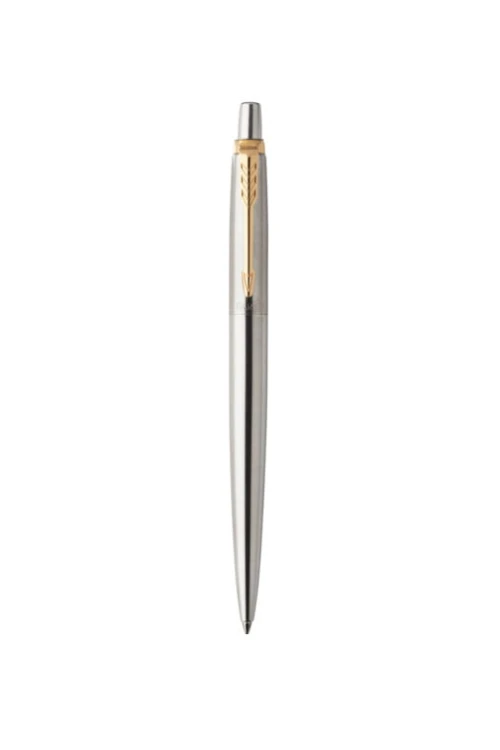 PARKER Długopis JOTTER srebrny ze złotem STAINLESS STEEL GT