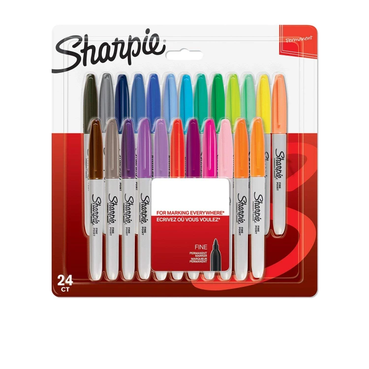Sharpie Permanent Marker Fine Point 24 kolory, 2065405