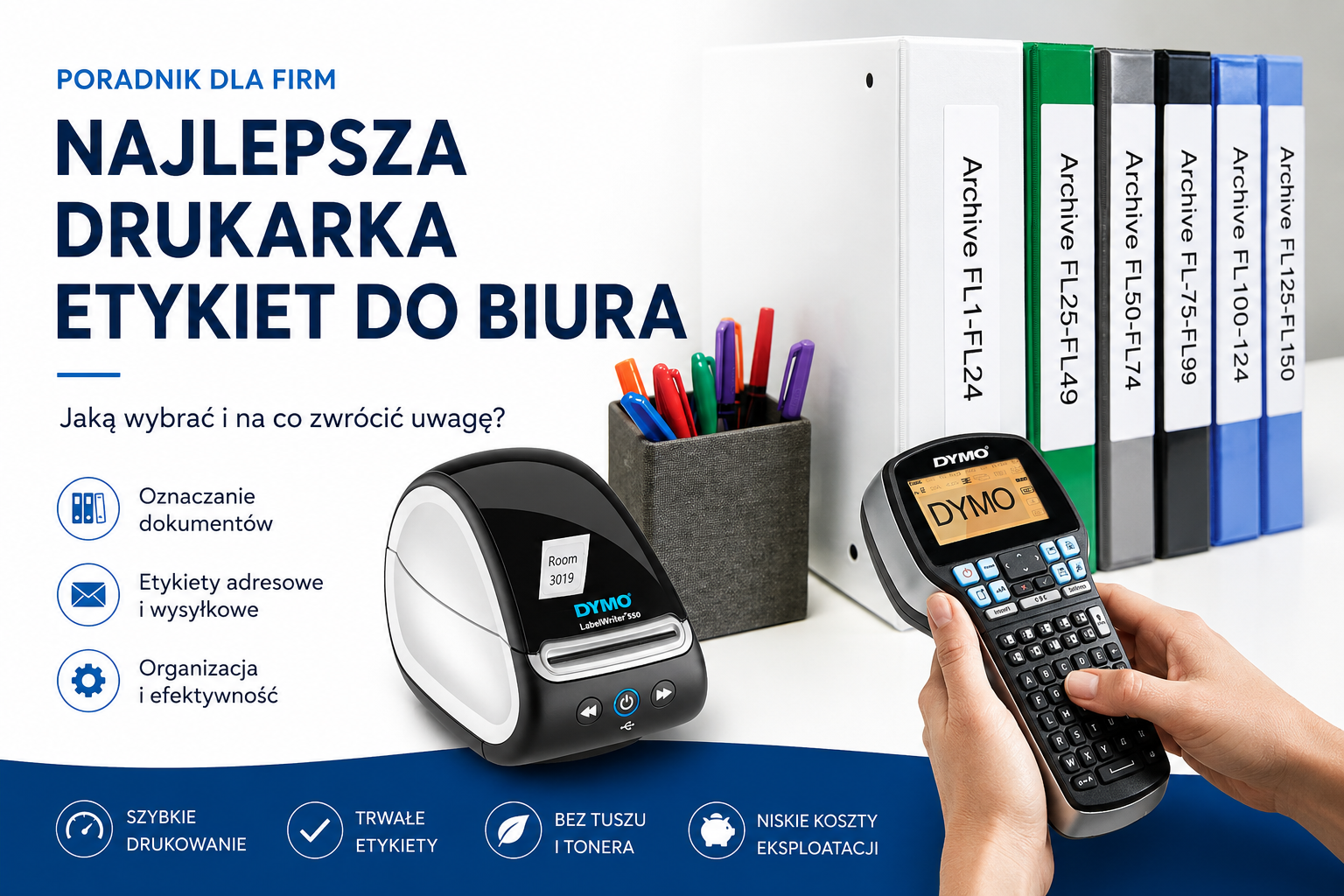 Najlepsza drukarka etykiet do biura – którą wybrać?